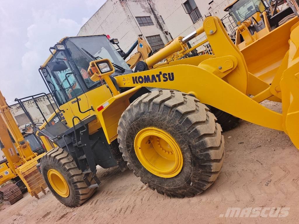 Komatsu WA 380 Excavadoras sobre orugas