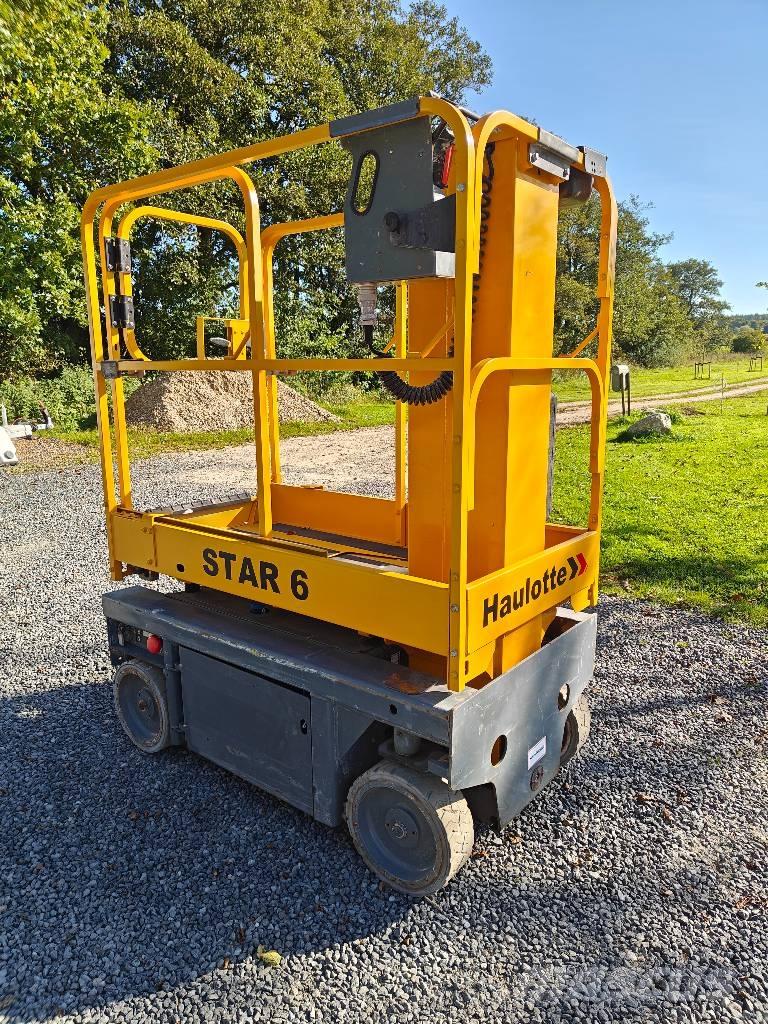 Haulotte Star 6 Plataformas con jaula de elevación