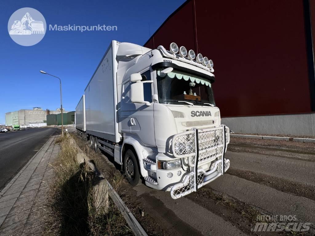 Scania R 450 Camiones con caja de remolque