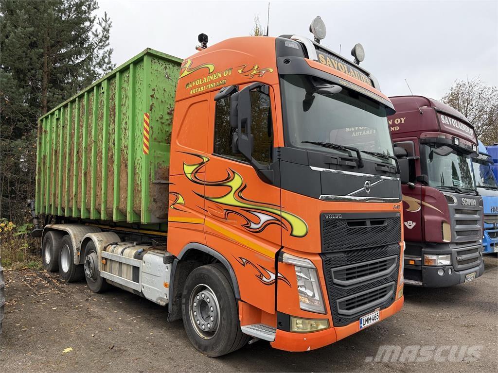 Volvo FH13 540 8X2 Camiones elevadores de gancho