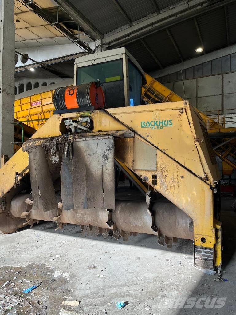 Backhus 15.50 Volteadoras de compostaje