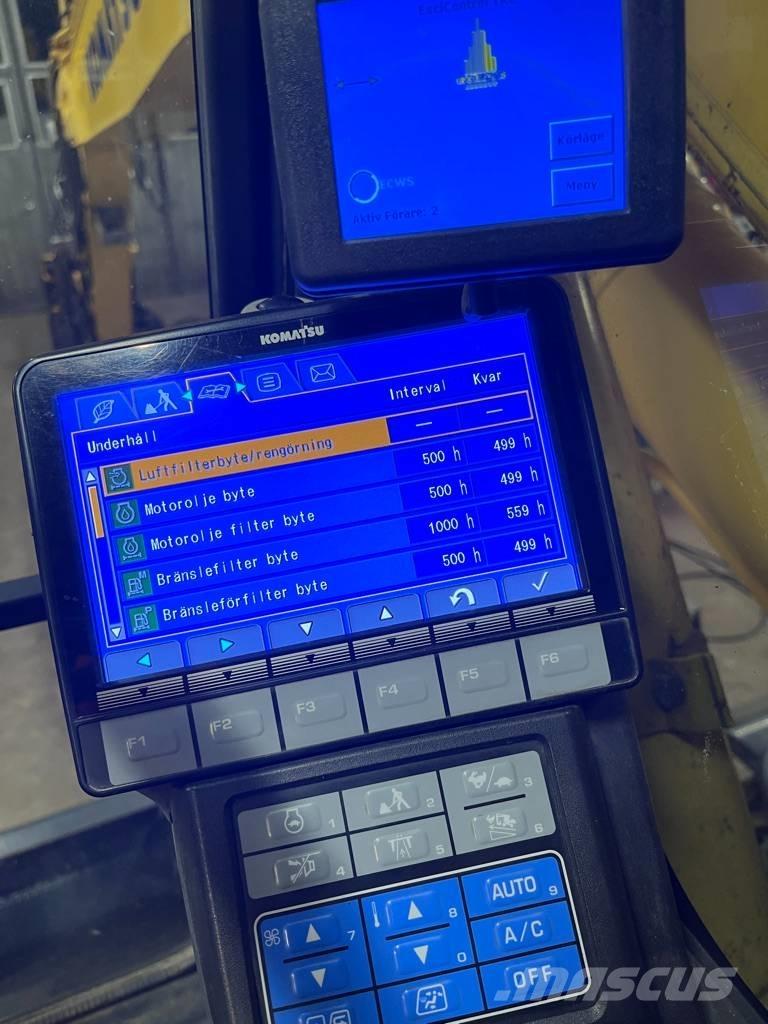 Komatsu PW 160 Excavadoras de ruedas