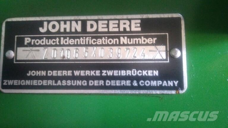 John Deere 1065 Cosechadoras combinadas