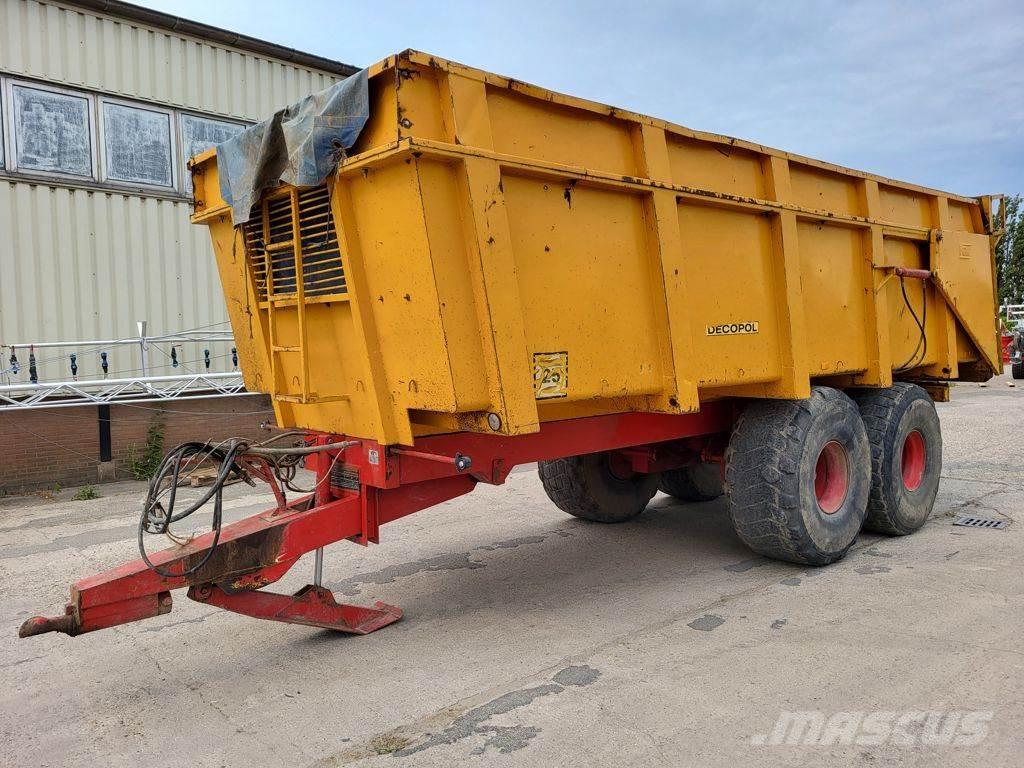 VGM LK16 Remolques con caja de volteo