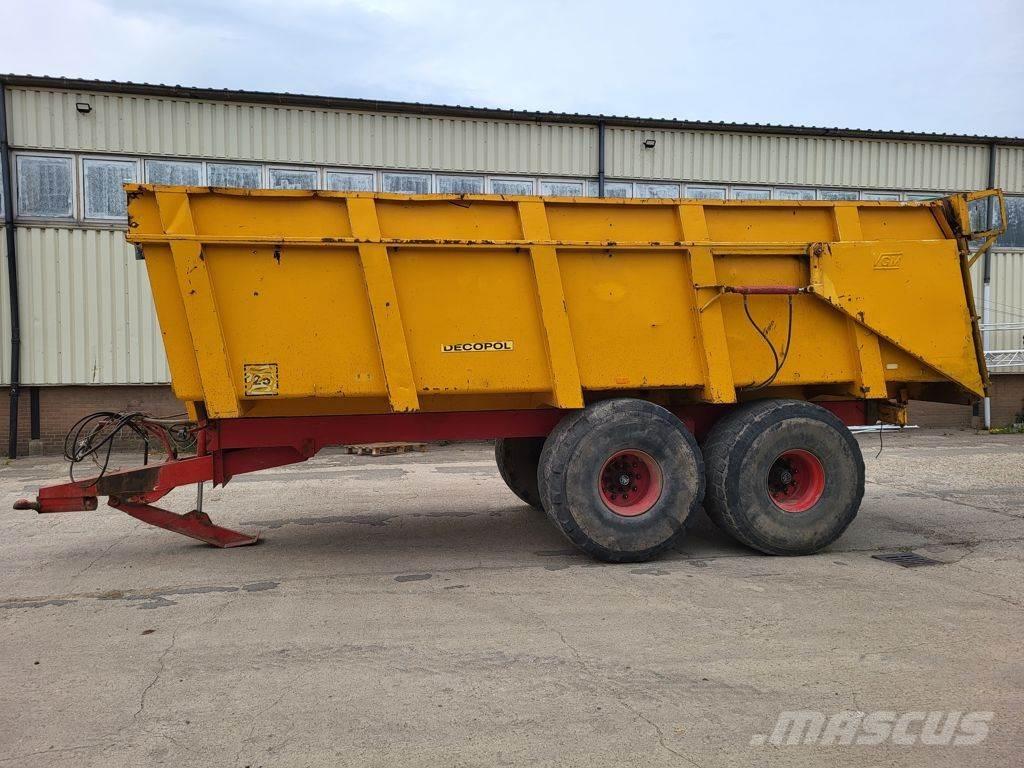 VGM LK16 Remolques con caja de volteo