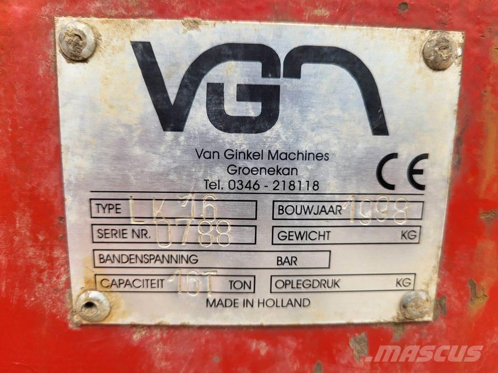 VGM LK16 Remolques con caja de volteo