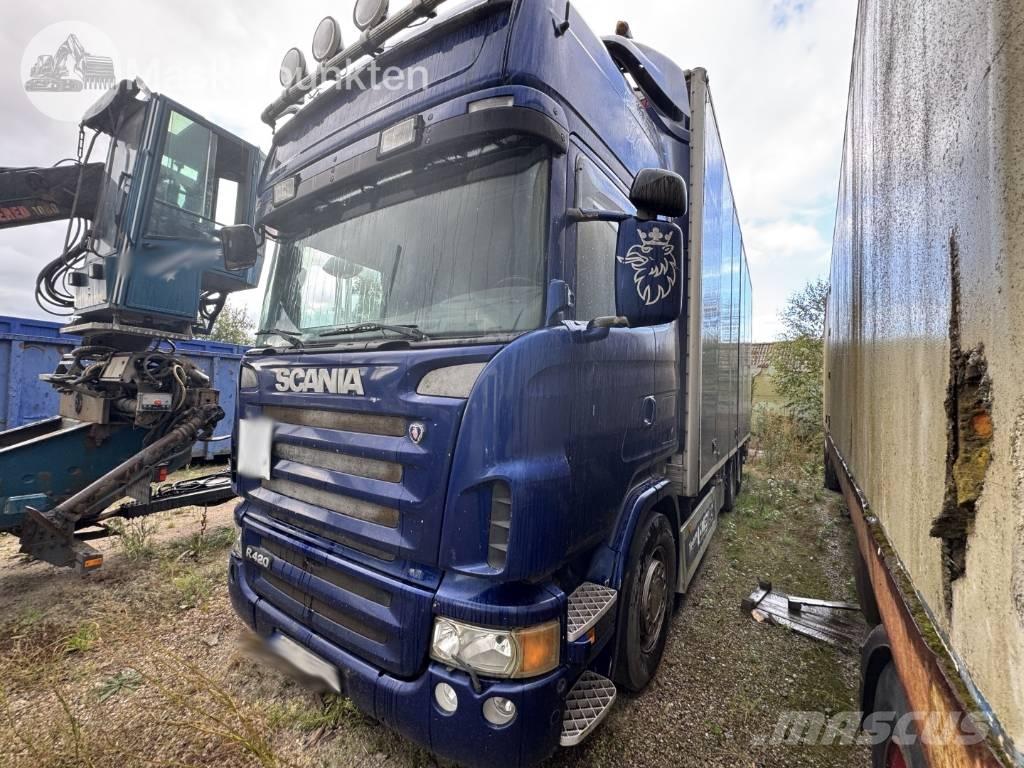 Scania R 420 LB Camiones con caja de remolque