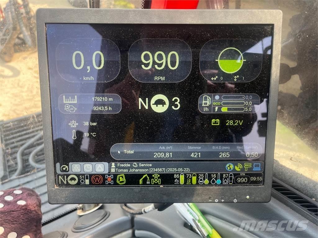 Komatsu 951 Cosechadoras