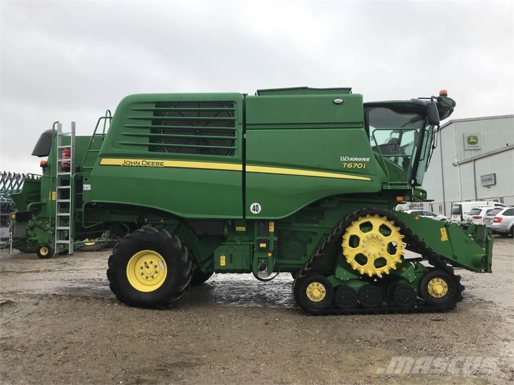 John Deere T670 Cosechadoras combinadas