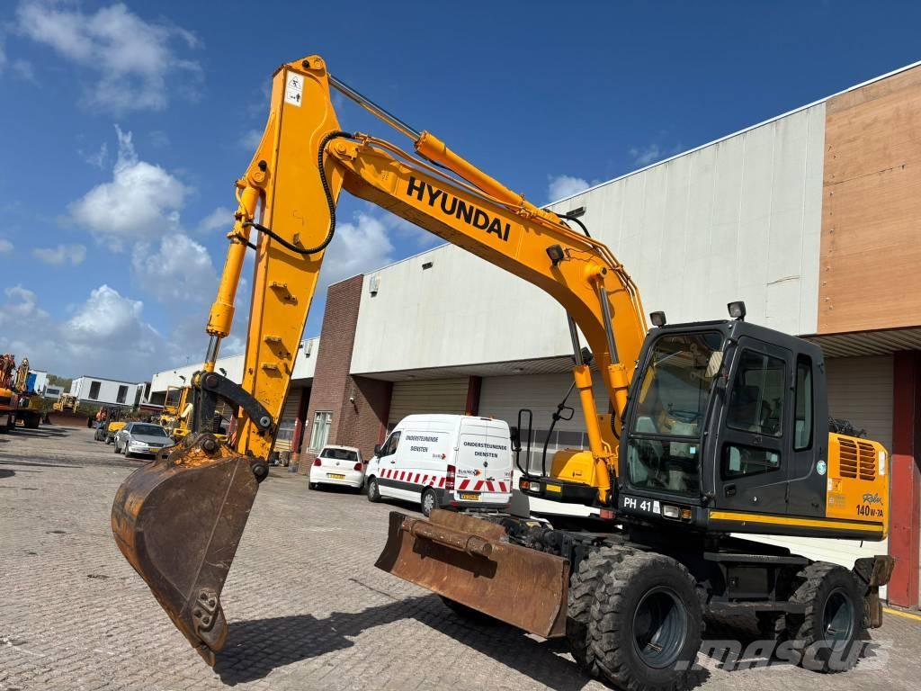 Hyundai 140W-7A Excavadoras de ruedas