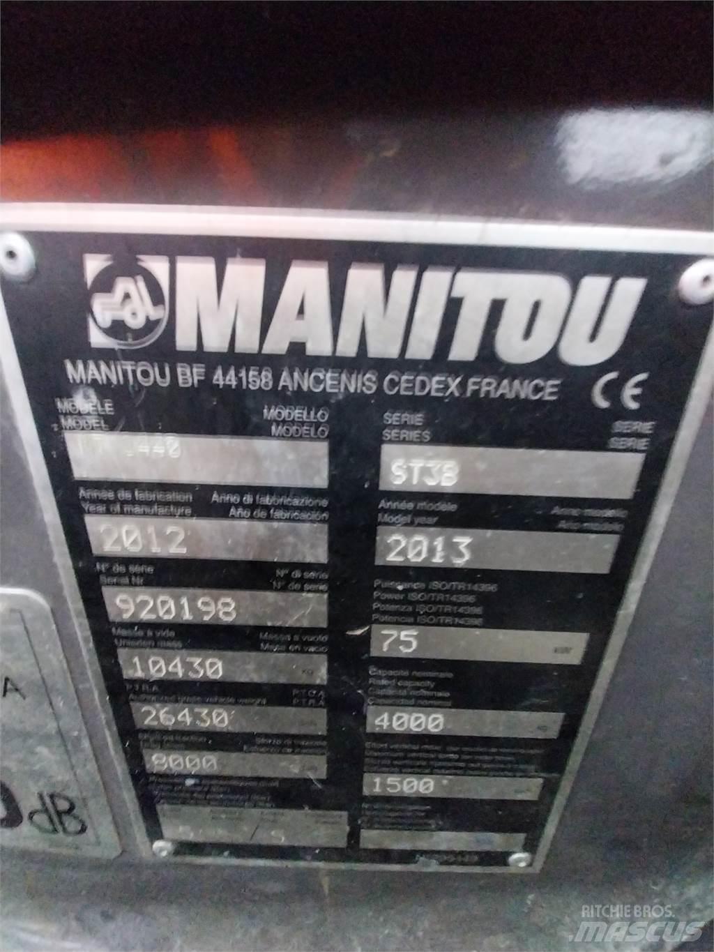 Manitou MT1440 Carretillas telescópicas