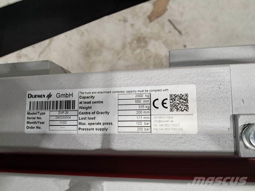 Durwen ZVP20 Horquilla abrazadera