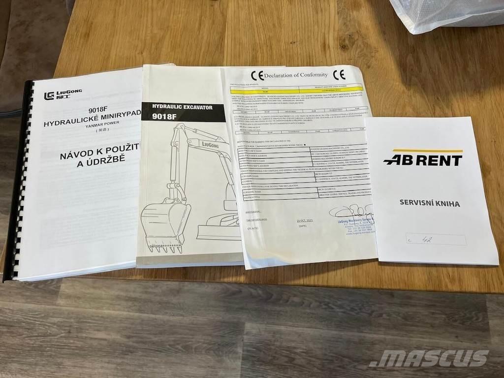 LiuGong 9018F Miniexcavadoras