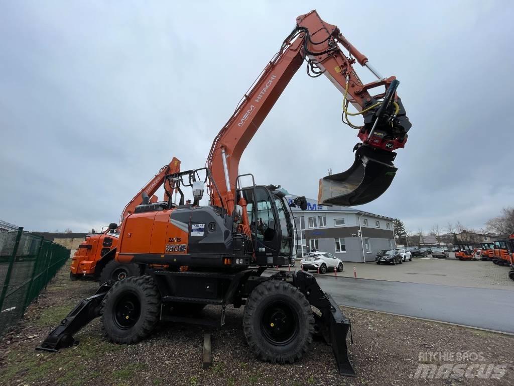 Hitachi ZX180W-7 Excavadoras de ruedas