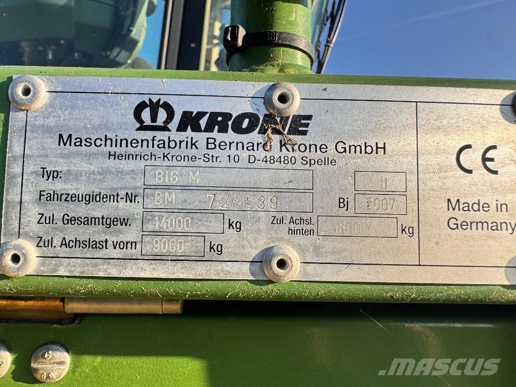 Krone Big M II Podadoras