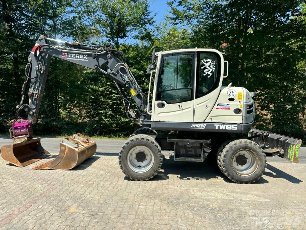 Terex TW 85 Excavadoras de ruedas