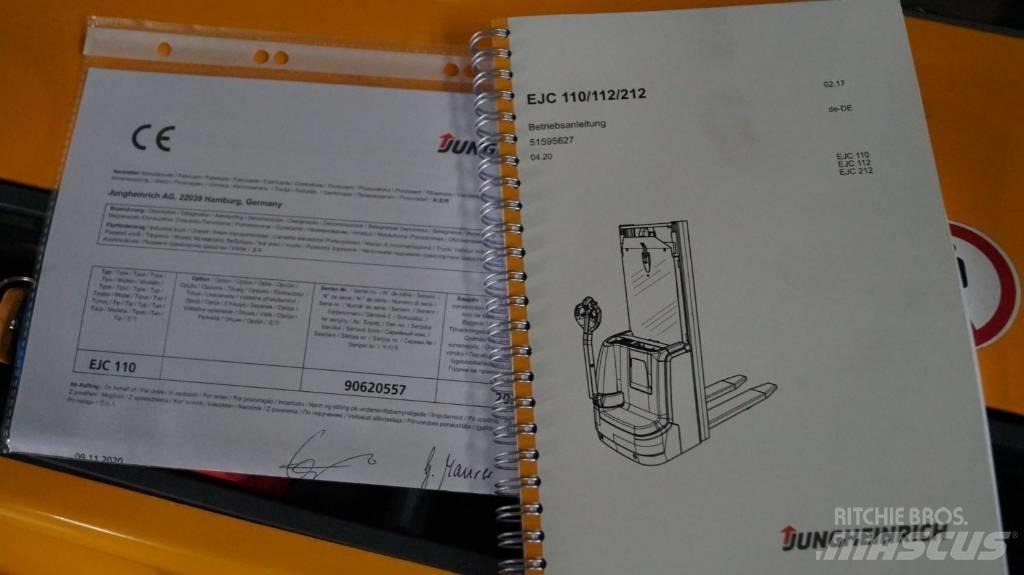 Jungheinrich EJC 110 Montacargas manual