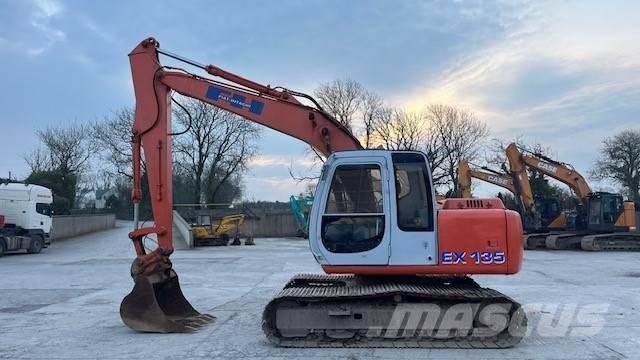 Hitachi EX 135 Excavadoras sobre orugas