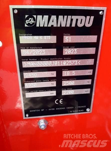 Manitou TMM25 Horquillas elevadoras para camión