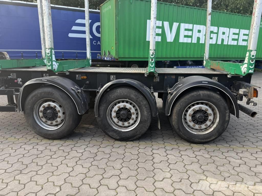 BEFA Sattel Anhänger Semirremolque de transporte de madera