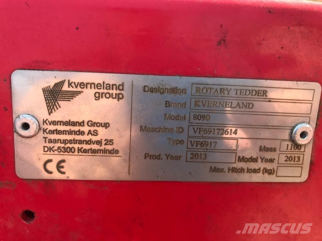 Kverneland 8090 Rastrilladoras y rastrilladoras giratorias