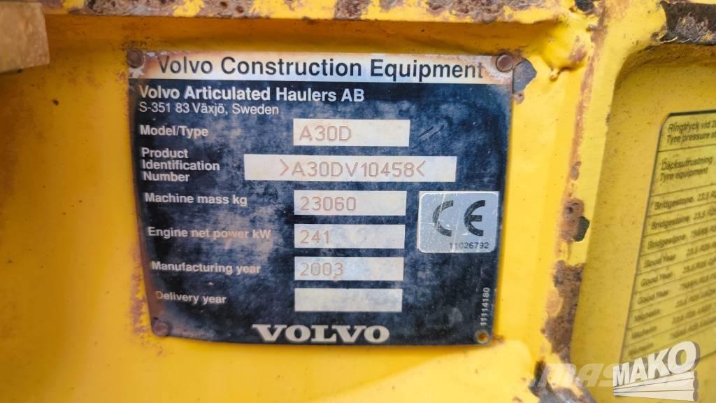 Volvo A 30 D Camiones articulados