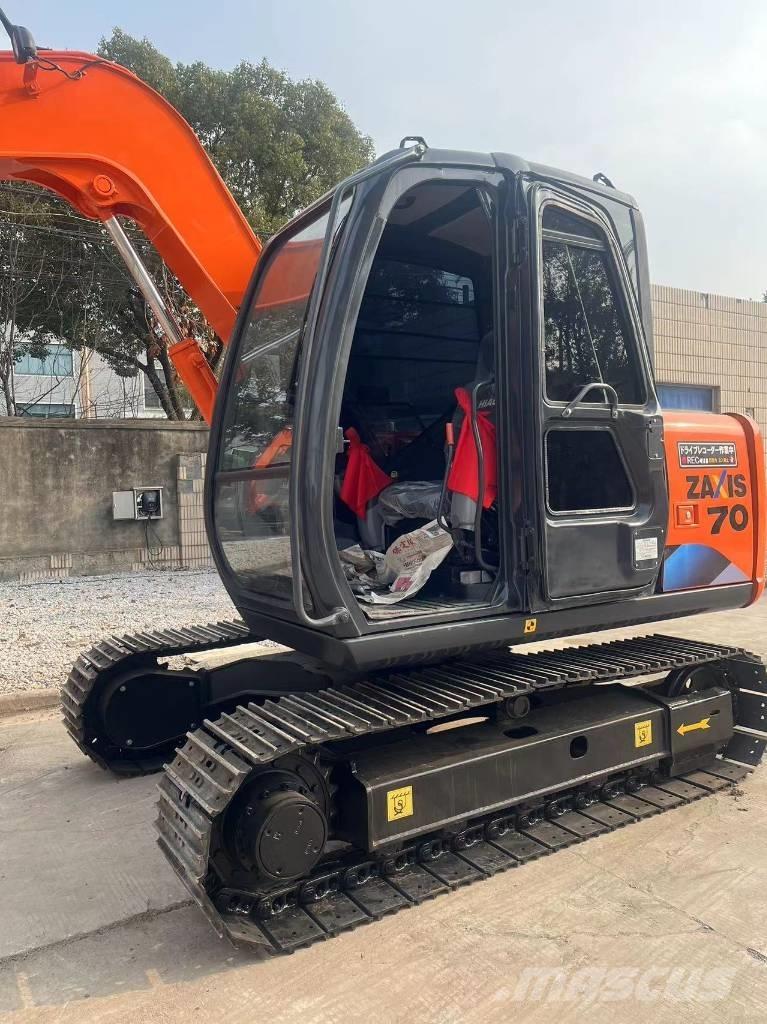 Hitachi ZX70 Excavadoras sobre orugas