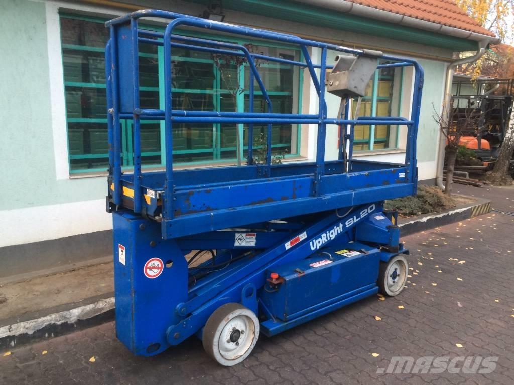 UpRight SL20    V-2784 Plataformas con jaula de elevación