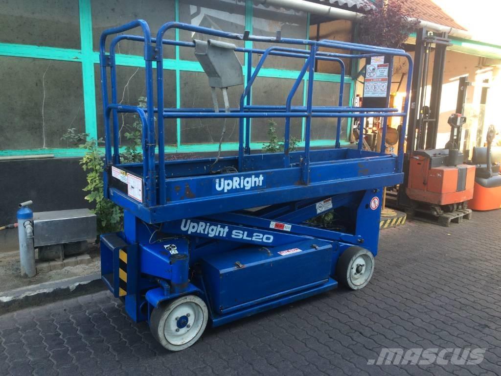 UpRight SL20    V-2784 Plataformas con jaula de elevación