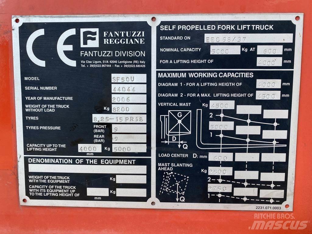 Fantuzzi SF50U Carretillas de carga lateral