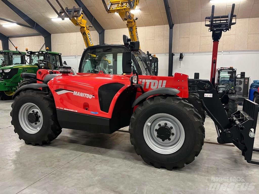 Manitou MT733 Carretillas telescópicas