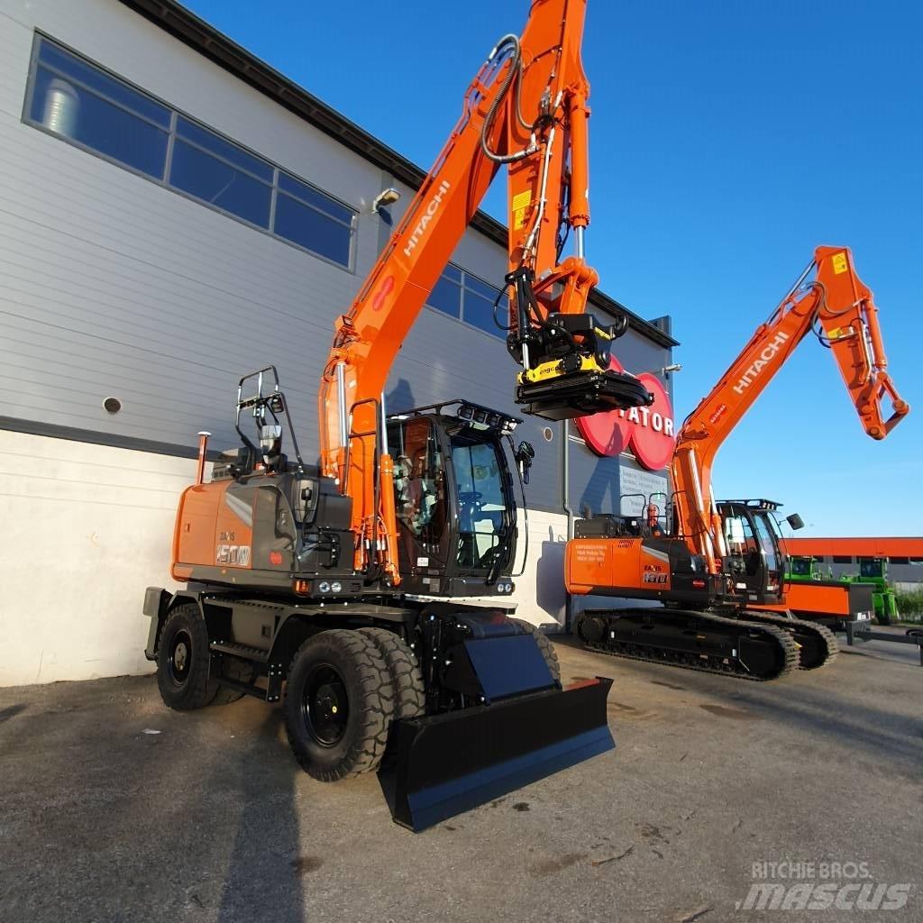 Hitachi ZX150W-7 Excavadoras de ruedas