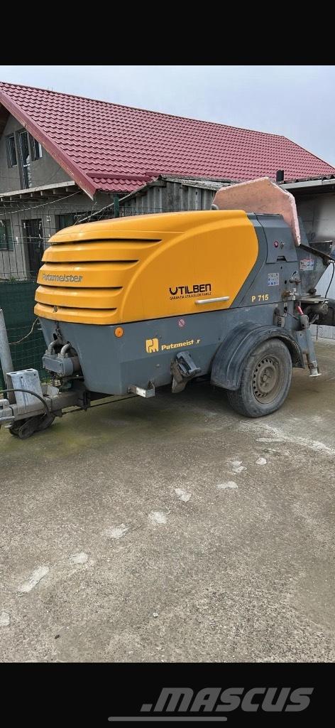 Putzmeister P 715 TD Bombas de concreto