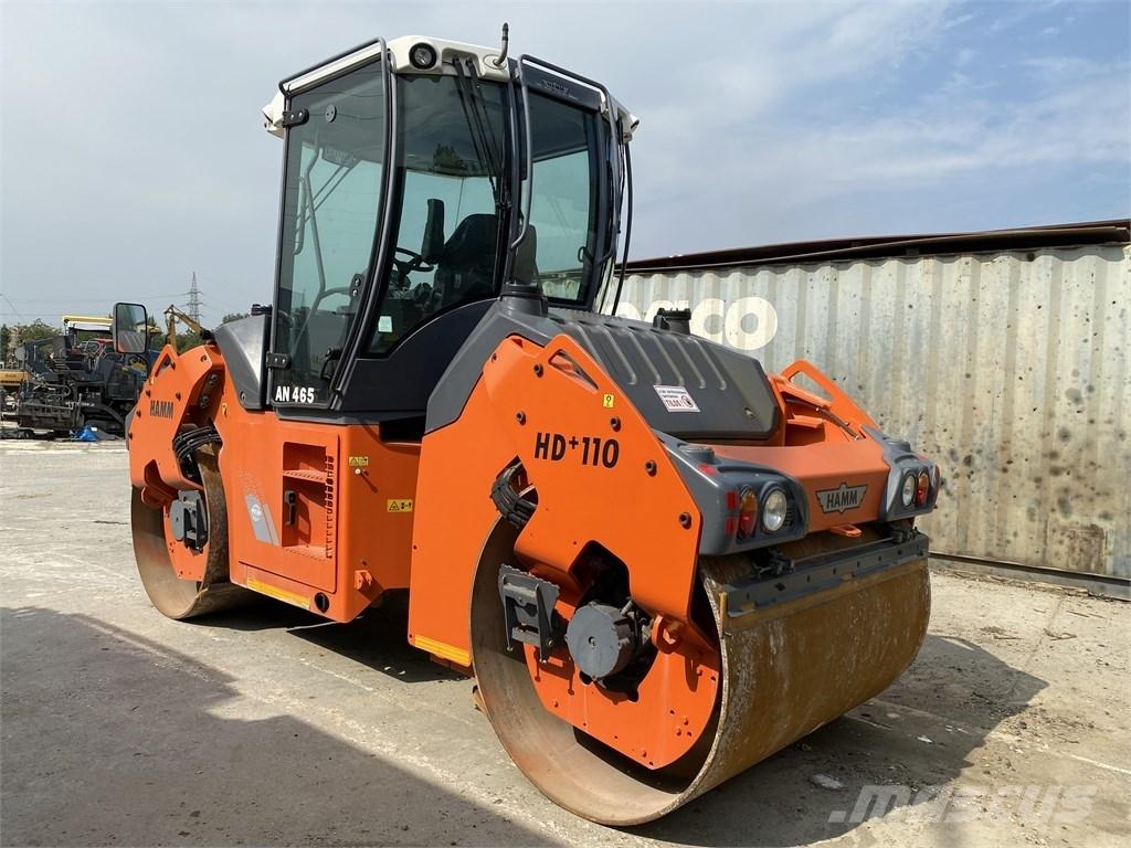 Hamm HD 110 Rodillos de doble tambor