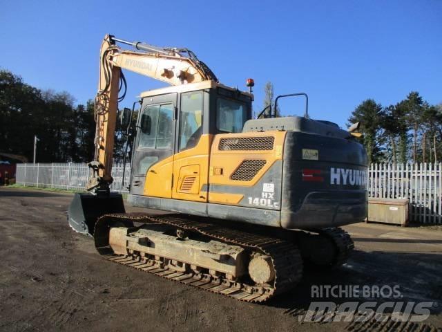 Hyundai HX140 LC Excavadoras sobre orugas