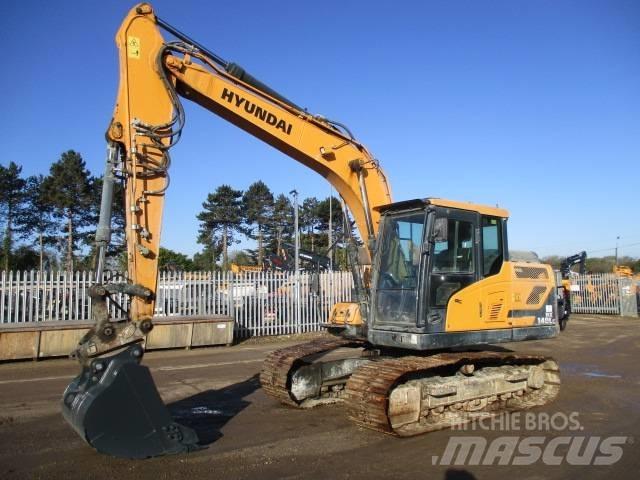 Hyundai HX140 LC Excavadoras sobre orugas