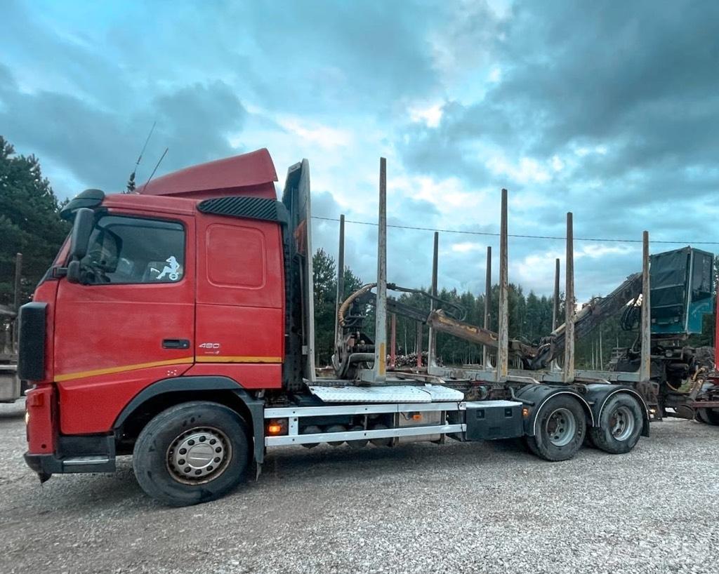 Volvo FH 480 Transportes de madera