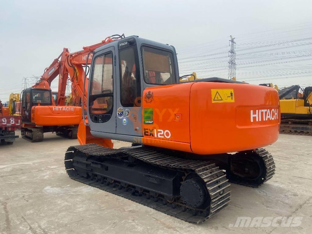 Hitachi EX 120 Excavadoras sobre orugas