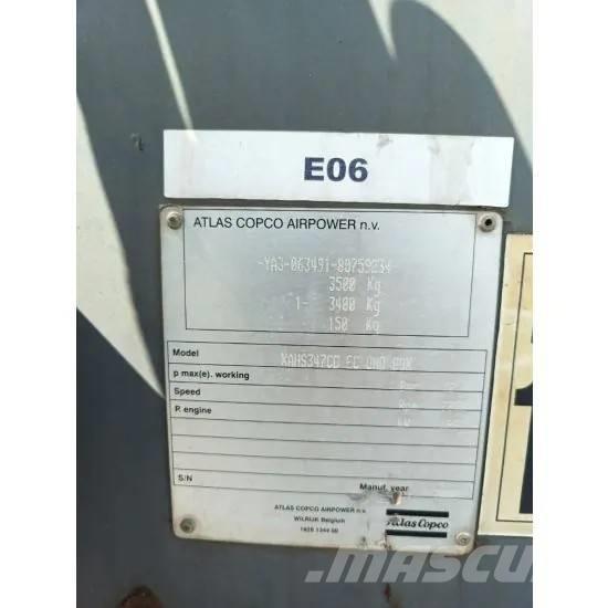 Atlas Copco XAHS 347 Compresoras