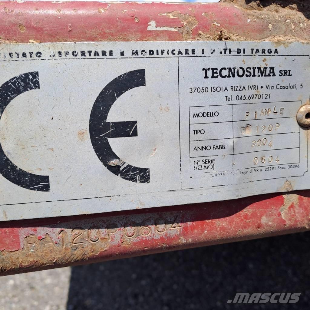  TECNOSIMA SRLQ B120P Remolques sin carrocería
