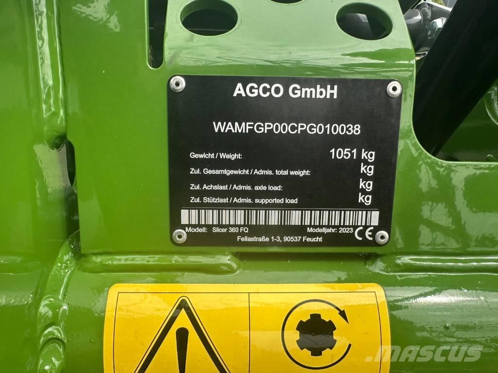 Fendt Slicer 360 FQ Podadoras