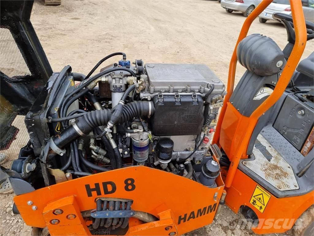 Hamm HD 8 VV Rodillos de doble tambor