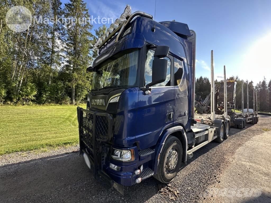 Scania R 650 Transportes de madera