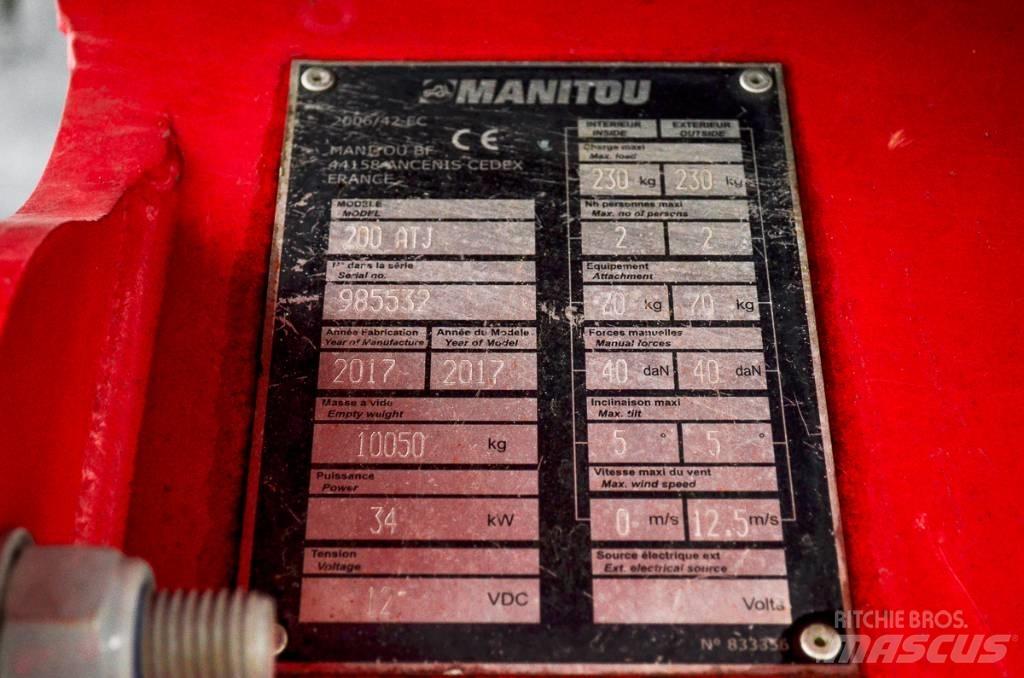 Manitou 200 ATJ Plataformas con brazo de elevación manual