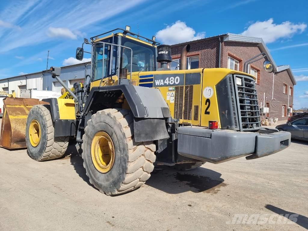 Komatsu WA 480-6 Cargadoras sobre ruedas