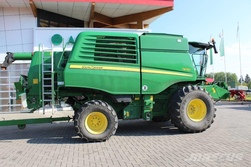 John Deere T 670 i Cosechadoras combinadas