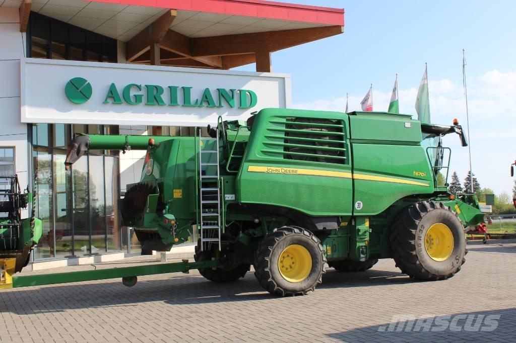 John Deere T 670 i Cosechadoras combinadas