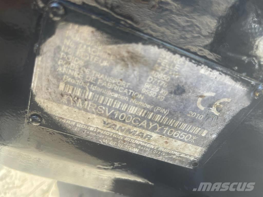 Yanmar SV 100-1 Excavadoras 7t - 12t