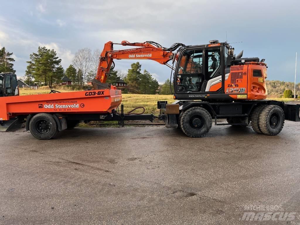 Hitachi ZX135WT-7 Excavadoras de ruedas