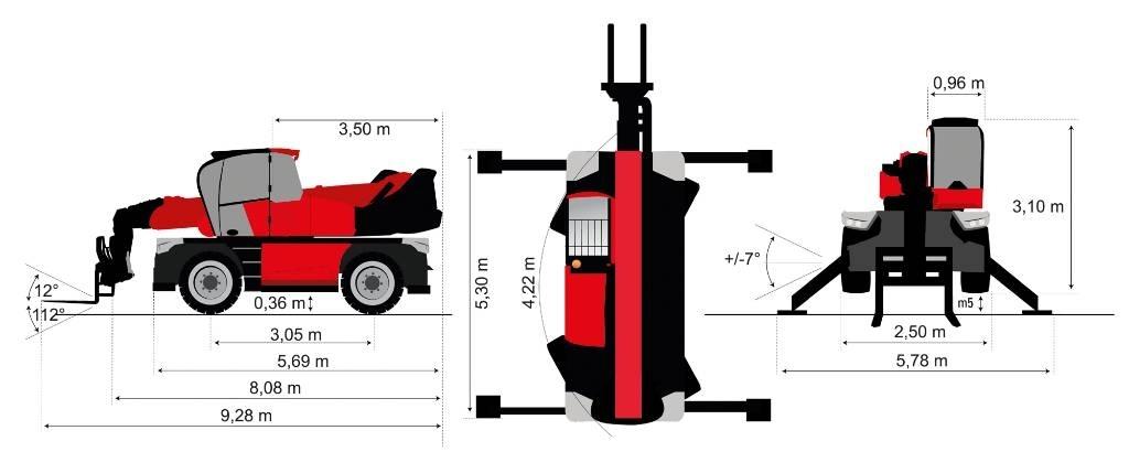 Manitou MRT 2660 Carretillas telescópicas